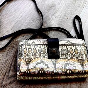 Elegant Multicolor Crossbody Bag